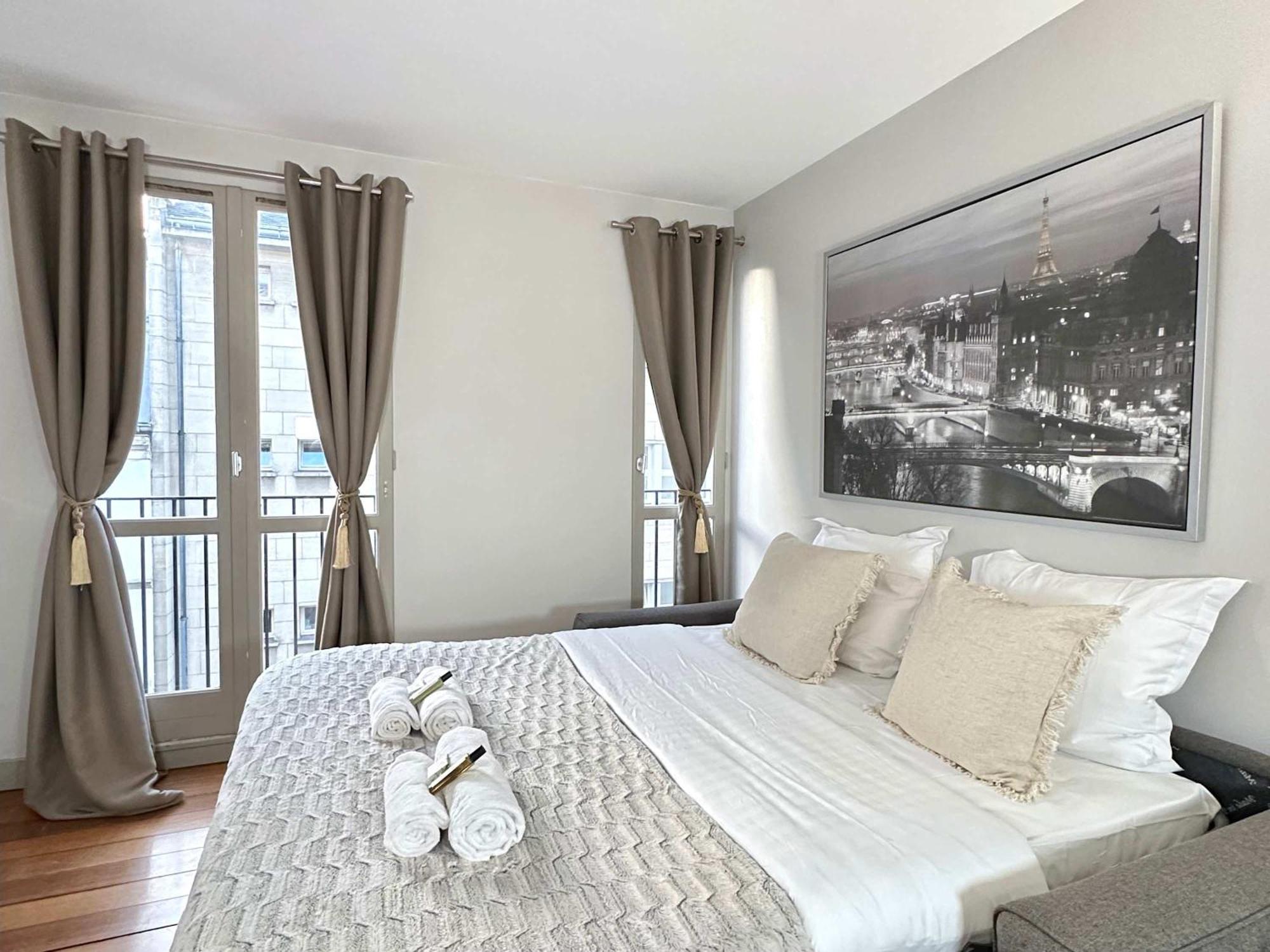 Appartamento Beautiful Calm In Le Marais Parigi